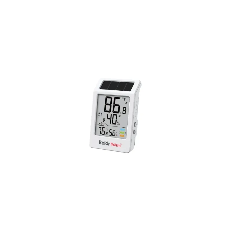 BALDRTHERM B0707 Solar-Powered Thermo-Hygrometer